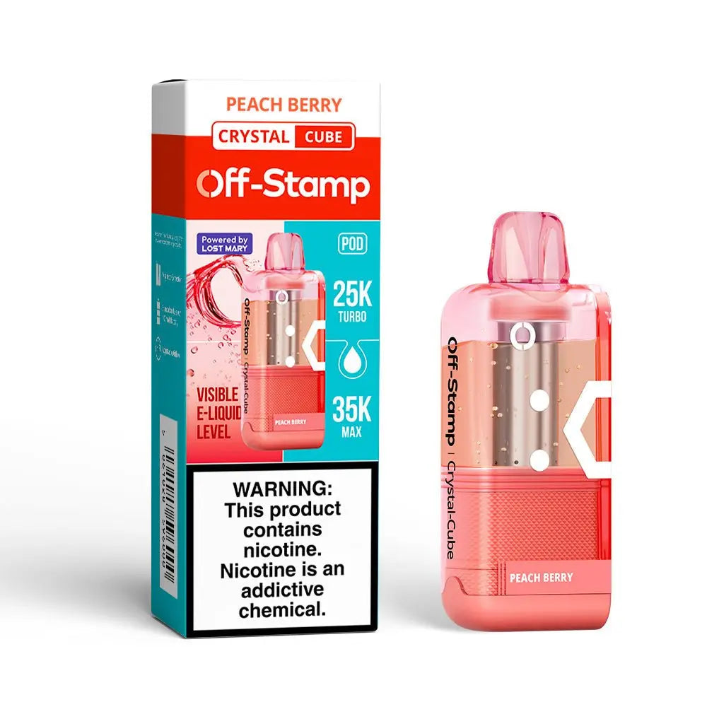Off-Stamp X-CUBE Crystal Cube 35K Disposable POD Powered By LOST MARY – 35000 Puffs - Smoke empire
