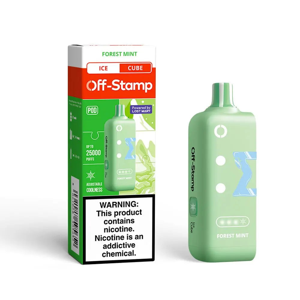 Off-Stamp X-CUBE Ice Cube 25K Disposable POD Powered By LOST MARY – 25000 Puffs - Smoke empire