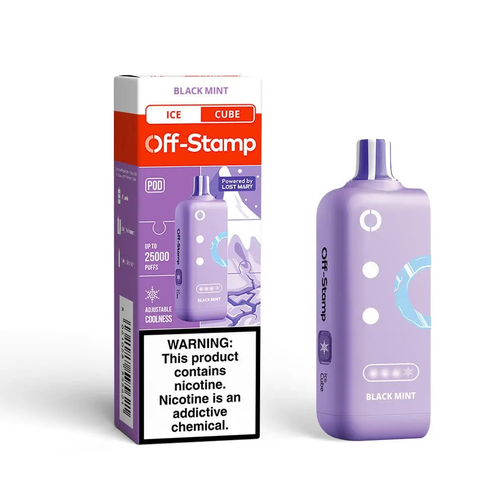 Off-Stamp X-CUBE Ice Cube 25K Disposable POD Powered By LOST MARY – 25000 Puffs - Smoke empire