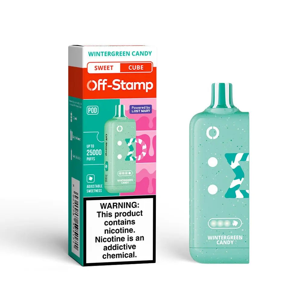 Off-Stamp X-CUBE Sweet Cube 25K Disposable POD Powered By LOST MARY – 25000 Puffs - Smoke empire