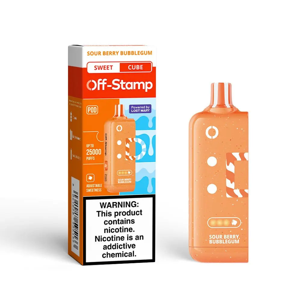 Off-Stamp X-CUBE Sweet Cube 25K Disposable POD Powered By LOST MARY – 25000 Puffs - Smoke empire