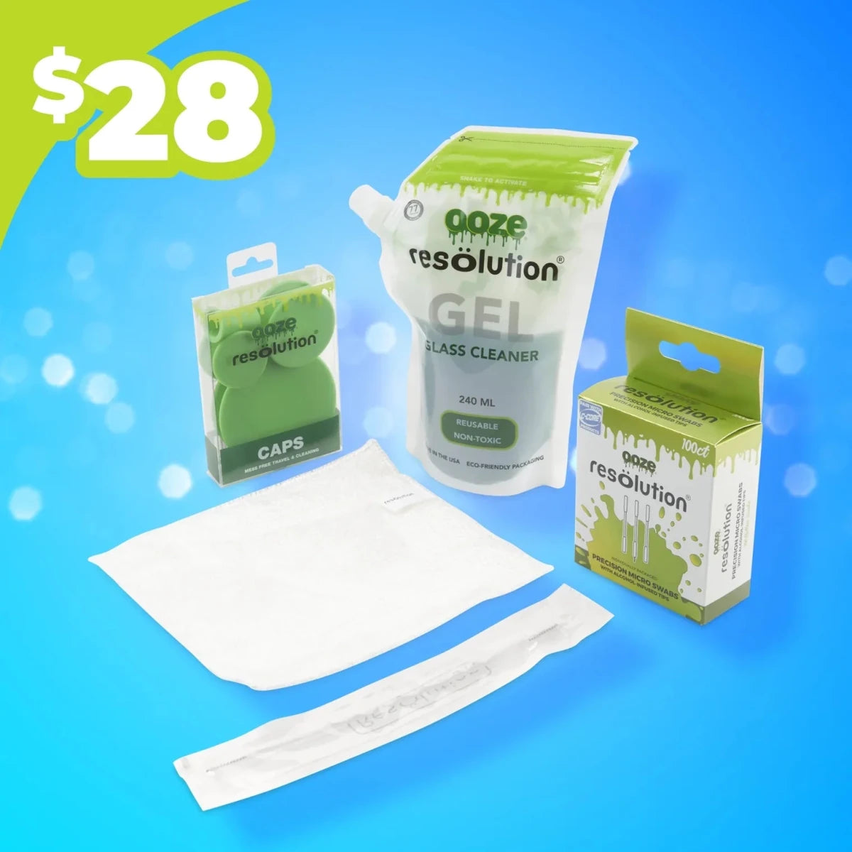 Ooze Resolution Cleaning Kit - Smoke empire