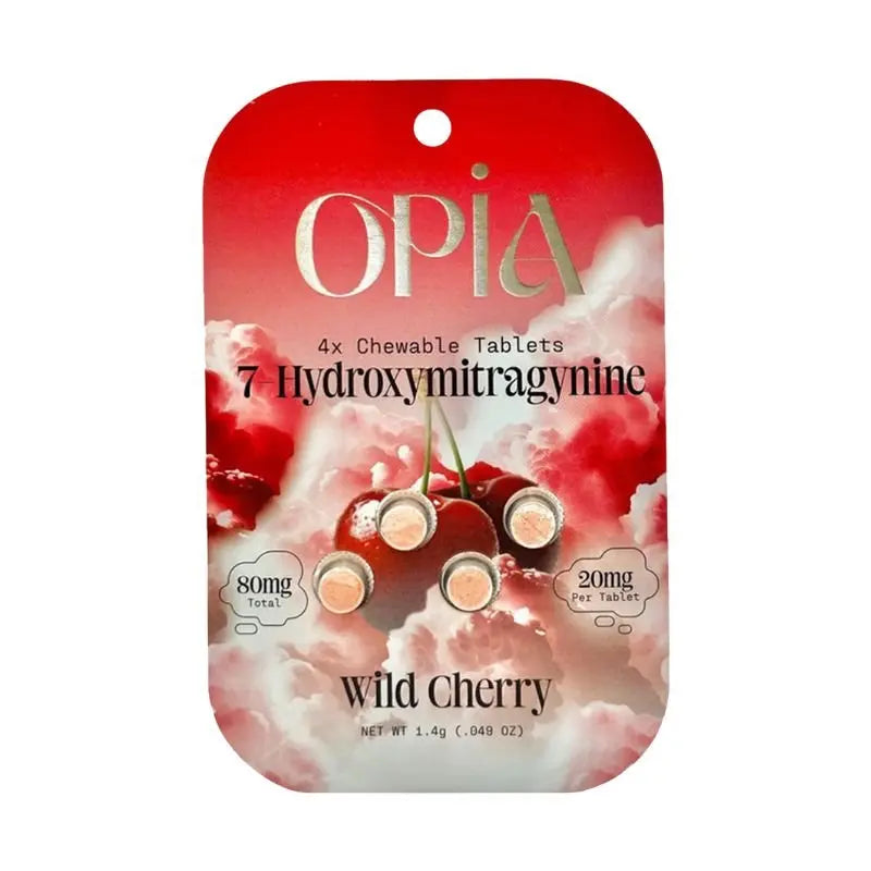 OPIA 7-Hydroxymitragynine Chewable Tablets 4ct 20mg Per Tablet - Smoke empire