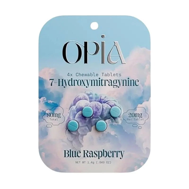 OPIA 7-Hydroxymitragynine Chewable Tablets 4ct 20mg Per Tablet - Smoke empire