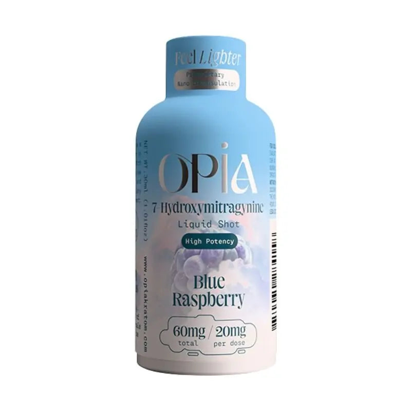 Opia 7-Hydroxymitragynine Liquid Shot 60mg 30ml - Smoke empire