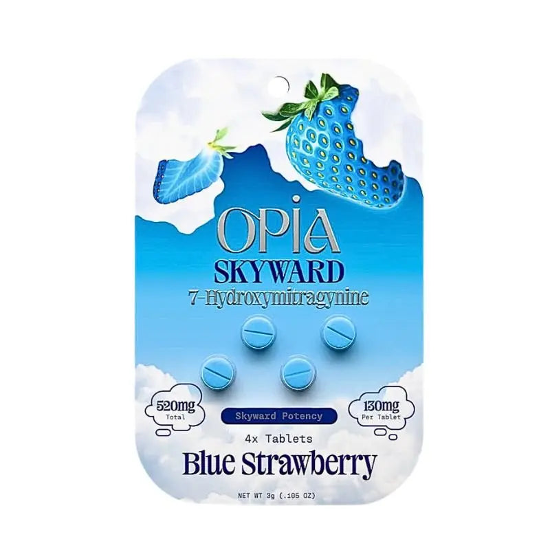 OPIA SKYWARD 7-HYDROXYMITRAGYNINE TABLETS 4CT 130MG PER TABLET - Smoke empire