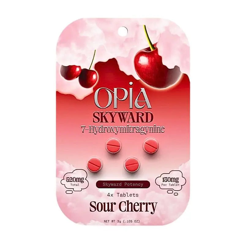 OPIA SKYWARD 7-HYDROXYMITRAGYNINE TABLETS 4CT 130MG PER TABLET - Smoke empire
