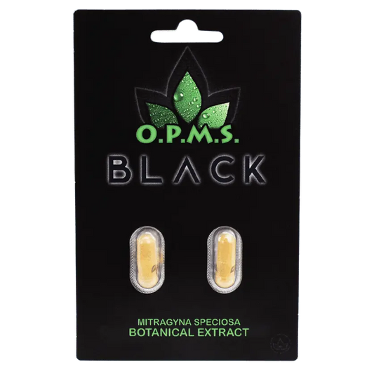 OPMS Black Kratom Capsules - Smoke empire