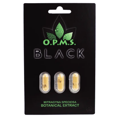OPMS Black Kratom Capsules - Smoke empire