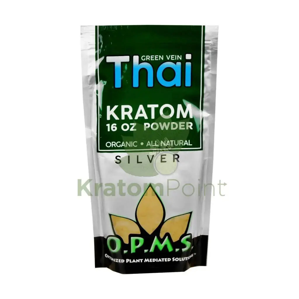 OPMS Kratom Powder, 16oz Green Vein Thai - Smoke empire