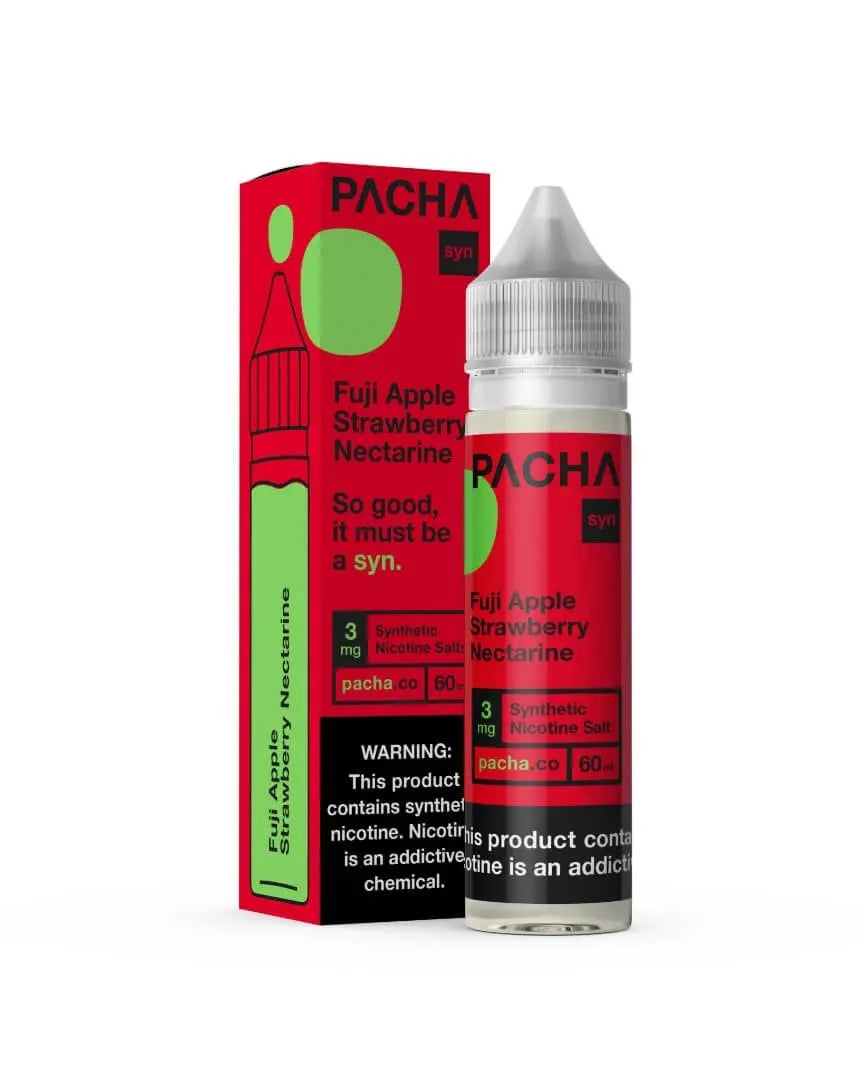 Pacha Fuji Apple Strawberry Nectarine eJuice - Smoke empire