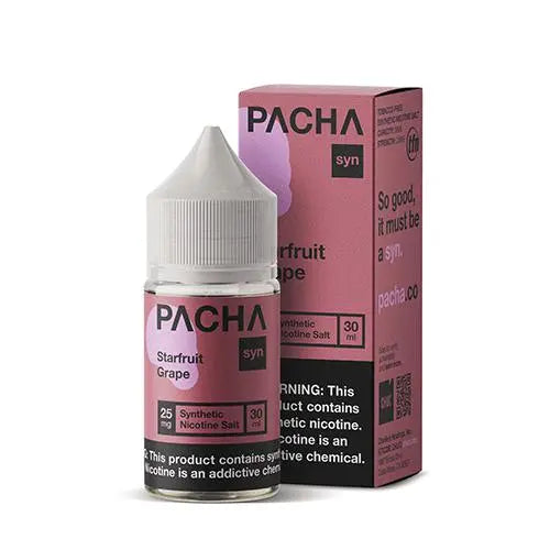 Pacha Salt Starfruit Grape eJuice - Smoke empire