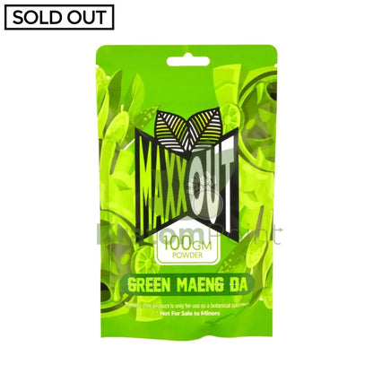 Pain Out (Maxx Out) Kratom Powder 100g Green Maeng Da - Smoke empire