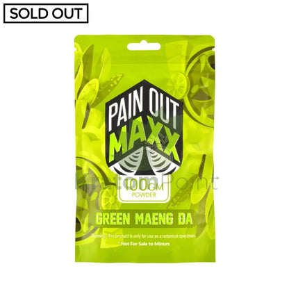 Pain Out (Maxx Out) Kratom Powder 100g Green Maeng Da - Smoke empire