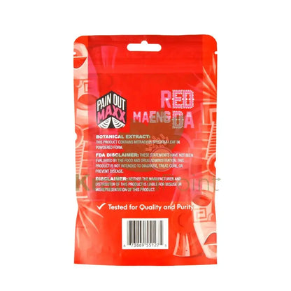 Pain Out (Maxx Out) Kratom Powder 100g Red Maeng Da - Smoke empire