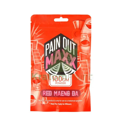 Pain Out (Maxx Out) Kratom Powder 100g Red Maeng Da - Smoke empire