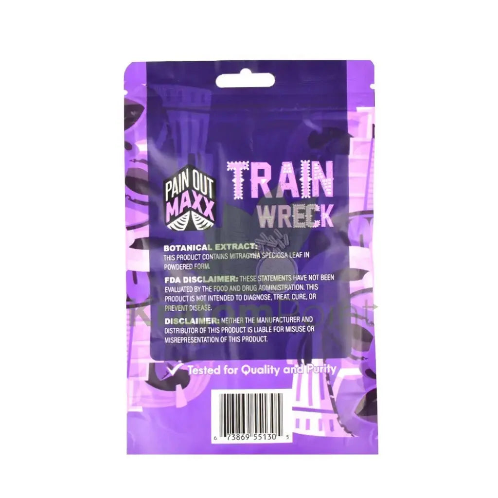 Pain Out (Maxx Out) Kratom Powder 100g Train Wreck - Smoke empire