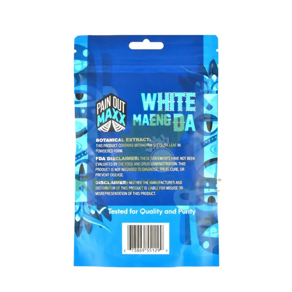 Pain Out (Maxx Out) Kratom Powder 100g White Maeng Da - Smoke empire