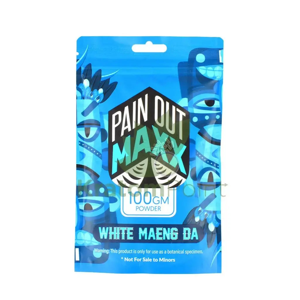 Pain Out (Maxx Out) Kratom Powder 100g White Maeng Da - Smoke empire