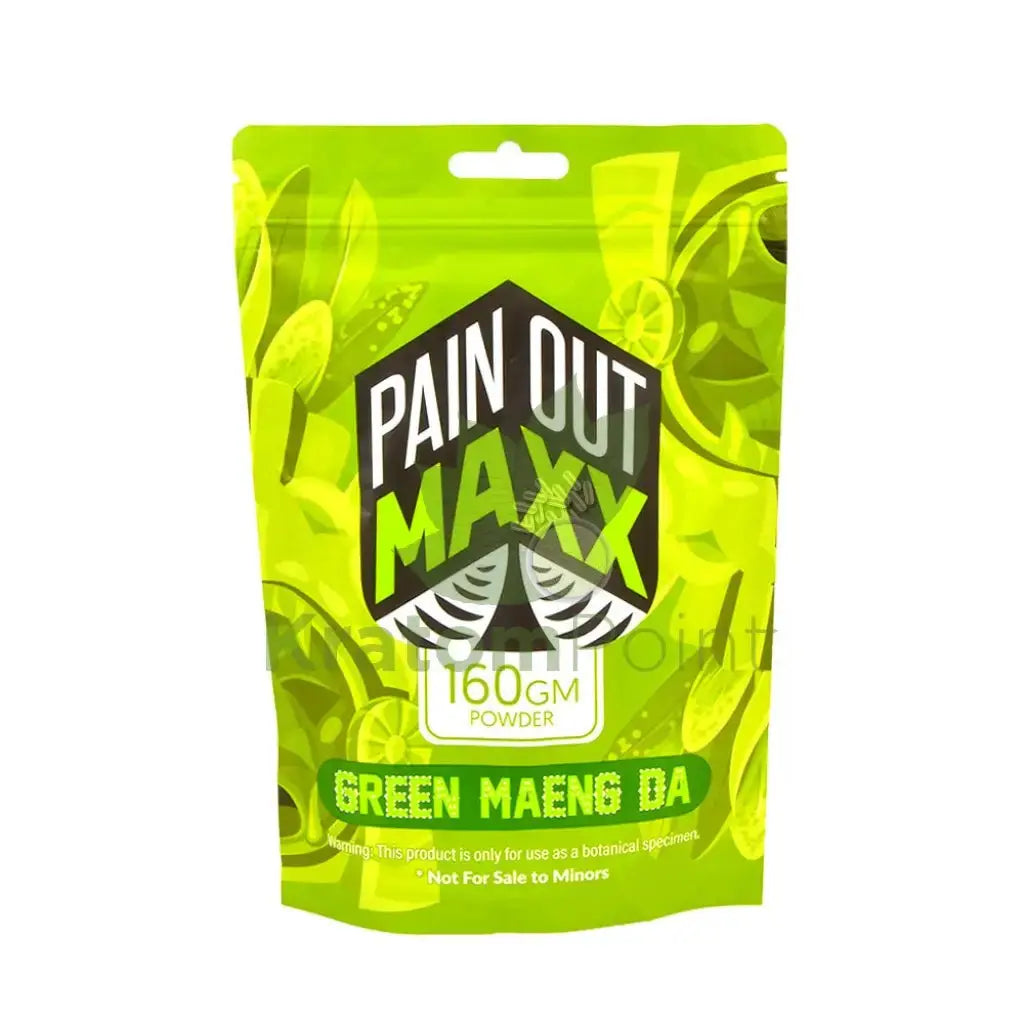 Pain Out (Maxx Out) Kratom Powder 160g Green Maeng Da - Smoke empire