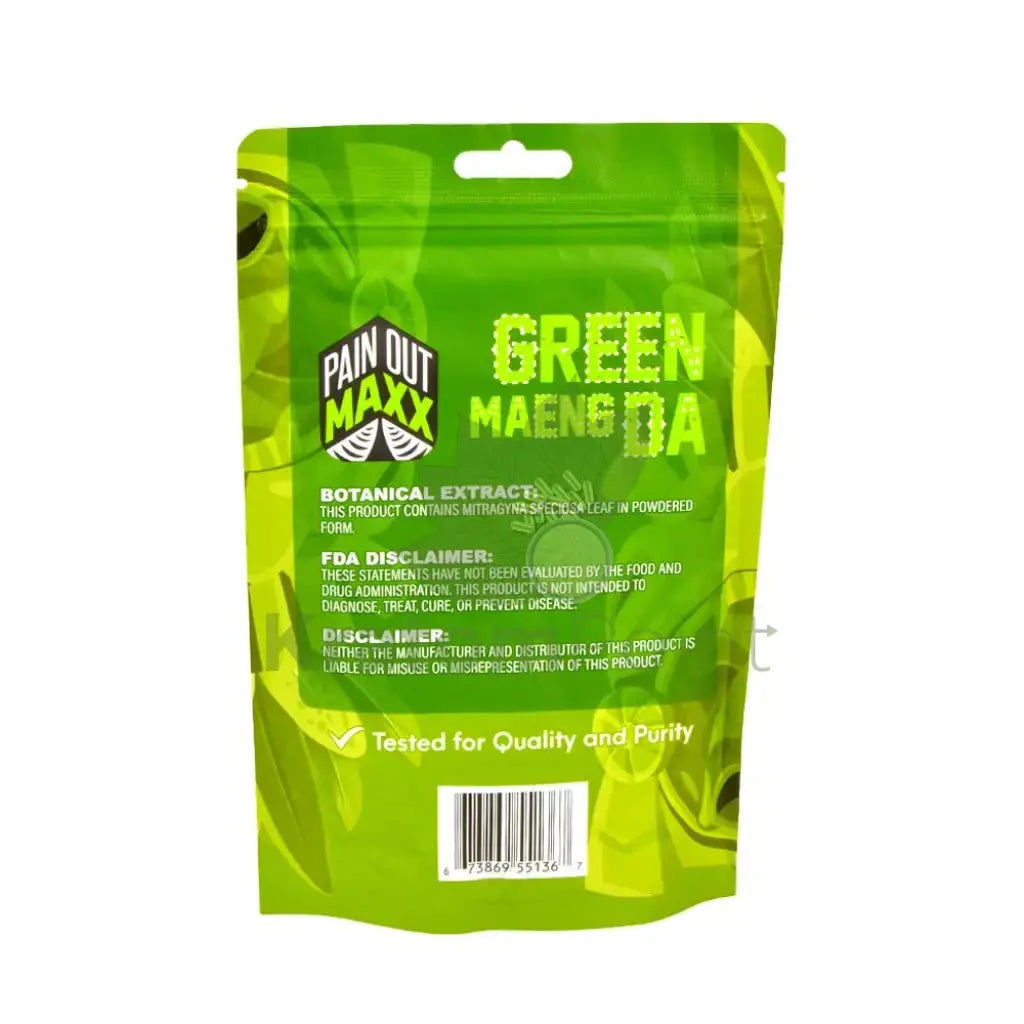 Pain Out (Maxx Out) Kratom Powder 160g Green Maeng Da - Smoke empire