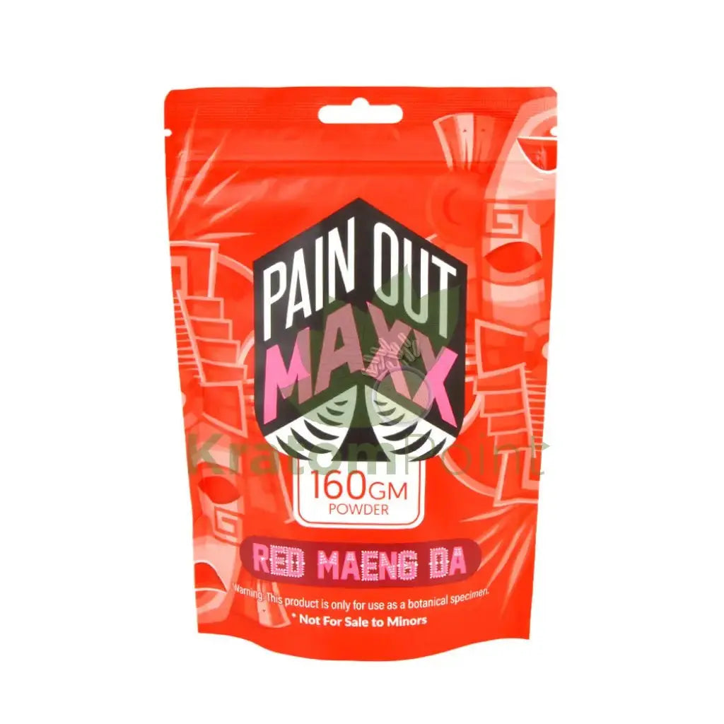 Pain Out (Maxx Out) Kratom Powder 160g Red Maeng Da - Smoke empire