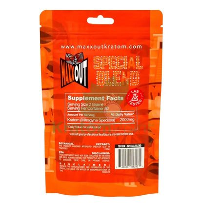 Pain Out (Maxx Out) Kratom Powder 160g Special Blend - Smoke empire