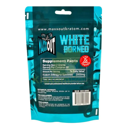 Pain Out (Maxx Out) Kratom Powder 160g White Borneo - Smoke empire