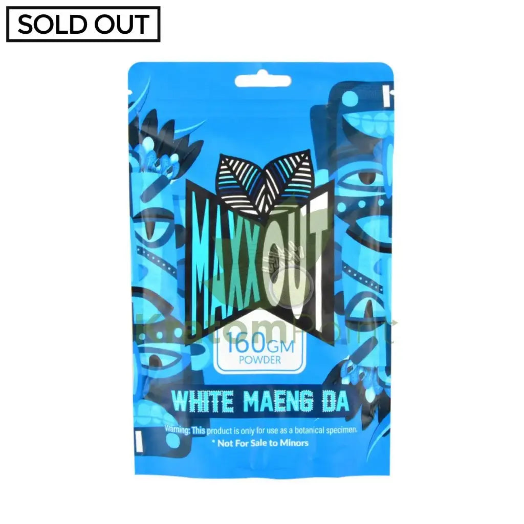 Pain Out (Maxx Out) Kratom Powder 160g White Maeng Da - Smoke empire