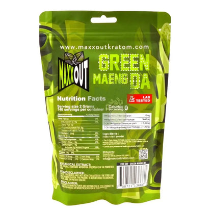 Pain Out (Maxx Out) Kratom Powder 280g Green Maeng Da - Smoke empire