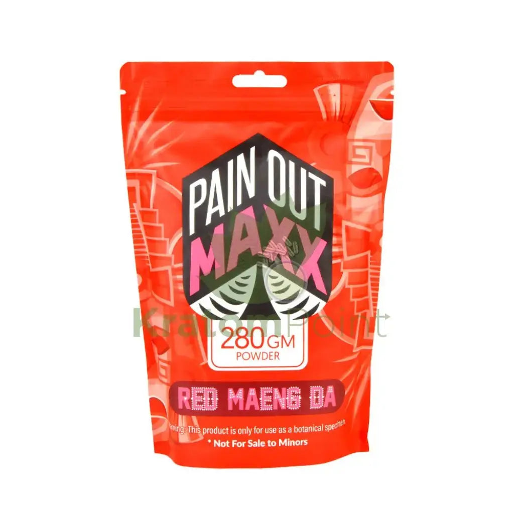 Pain Out (Maxx Out) Kratom Powder 280g Red Maeng Da - Smoke empire