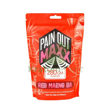 Pain Out (Maxx Out) Kratom Powder 280g Red Maeng Da - Smoke empire