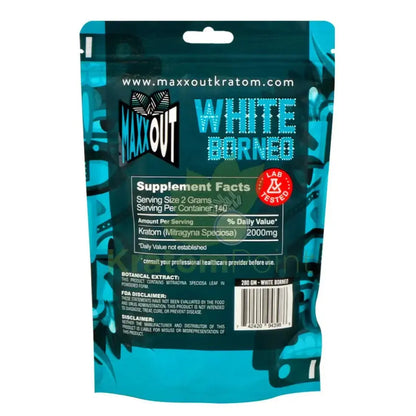 Pain Out (Maxx Out) Kratom Powder 280g White Borneo - Smoke empire