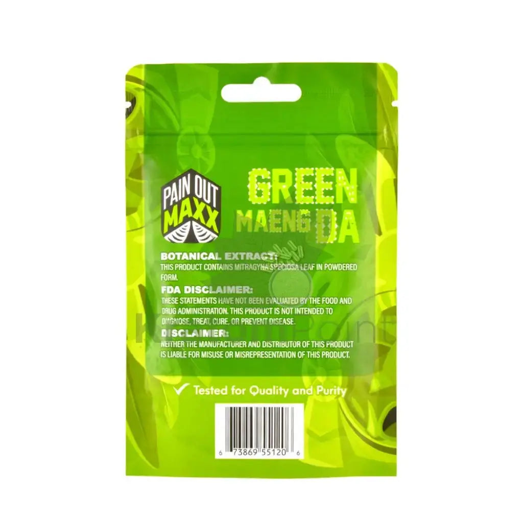 Pain Out (Maxx Out) Kratom Powder 40g Green Maeng Da - Smoke empire