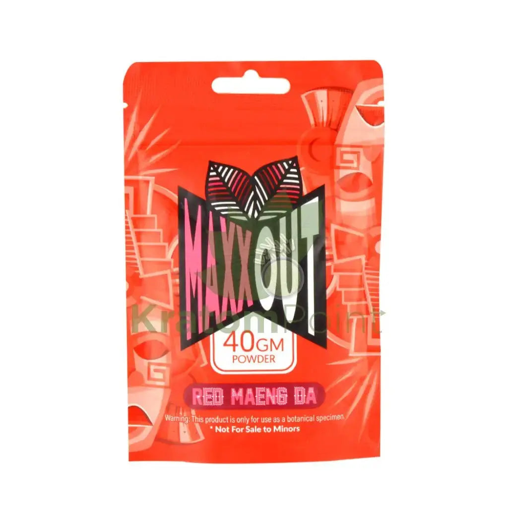 Pain Out (Maxx Out) Kratom Powder 40g Red Maeng Da - Smoke empire