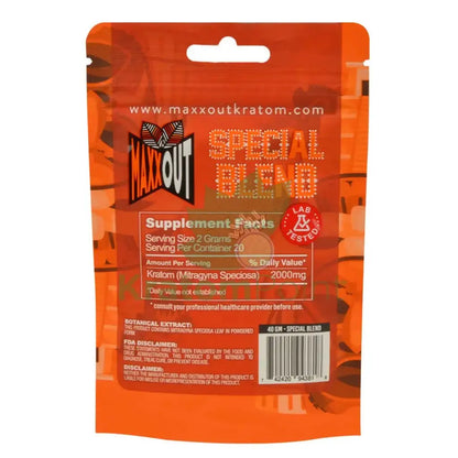 Pain Out (Maxx Out) Kratom Powder 40g Special Blend - Smoke empire
