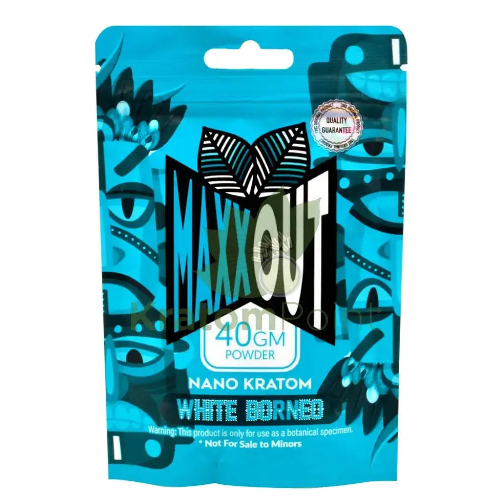 Pain Out (Maxx Out) Kratom Powder 40g White Borneo - Smoke empire