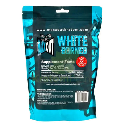 Pain Out (Maxx Out) Kratom Powder 500g White Borneo - Smoke empire