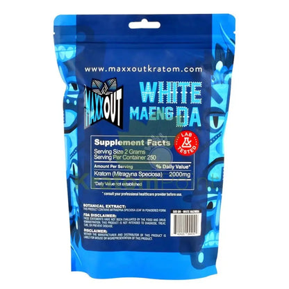 Pain Out (Maxx Out) Kratom Powder 500g White Maeng Da - Smoke empire