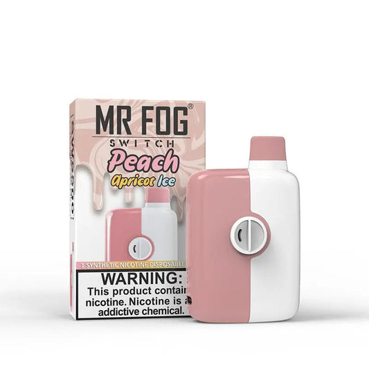PEACH APRICOT ICE - MR FOG SWITCH 5500 PUFFS - Smoke empire