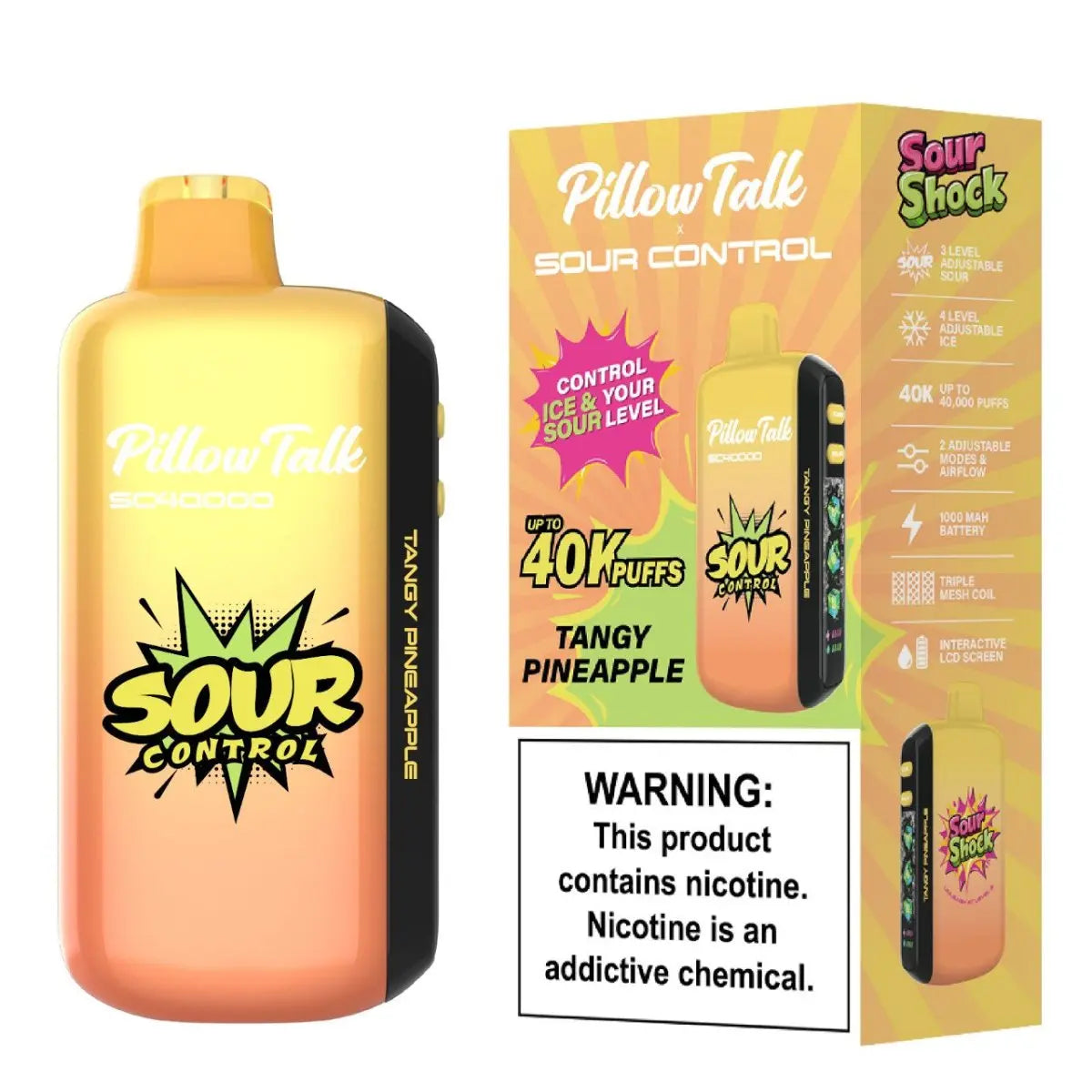 Pillow Talk Sour Control SC40000 Disposable Vape - Smoke empire