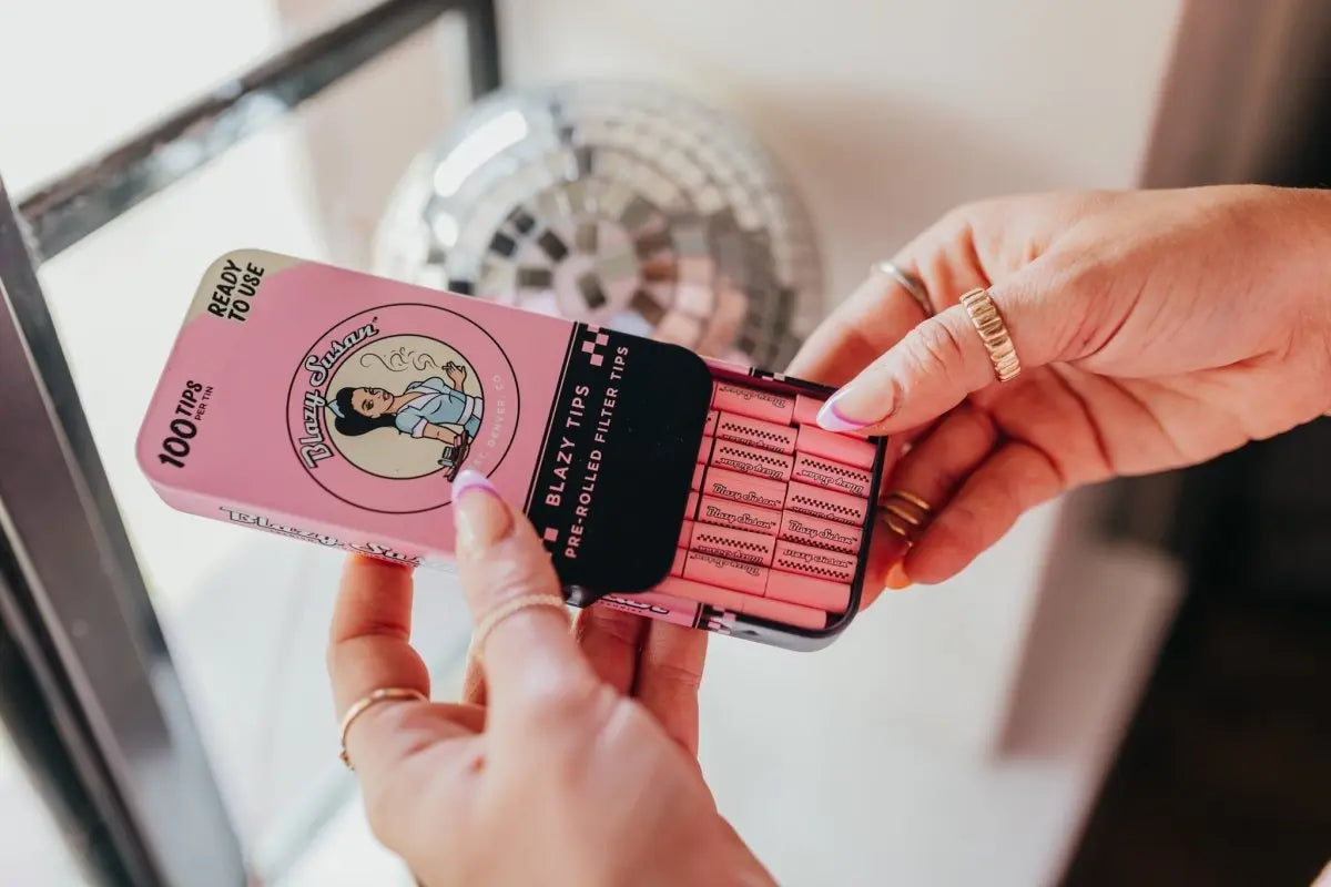 Pink Pre Rolled Filter Tips | 100ct - Smoke empire