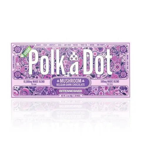 Polk A Dot Mushroom Chocolate Bar 10000mg - Smoke empire
