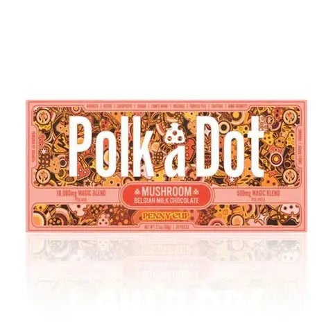Polk A Dot Mushroom Chocolate Bar 10000mg - Smoke empire
