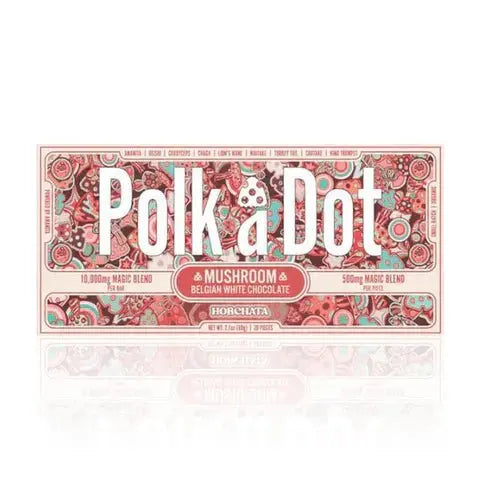 Polk A Dot Mushroom Chocolate Bar 10000mg - Smoke empire