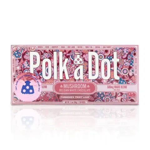 Polk A Dot Mushroom Chocolate Bar 10000mg - Smoke empire