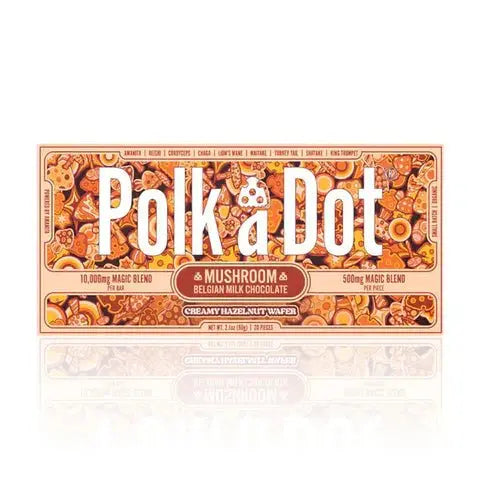 Polk A Dot Mushroom Chocolate Bar 10000mg - Smoke empire