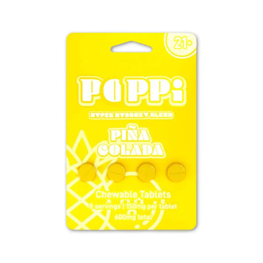 Poppi 7-OH Tablets (600mg - 4 Count) - Smoke empire