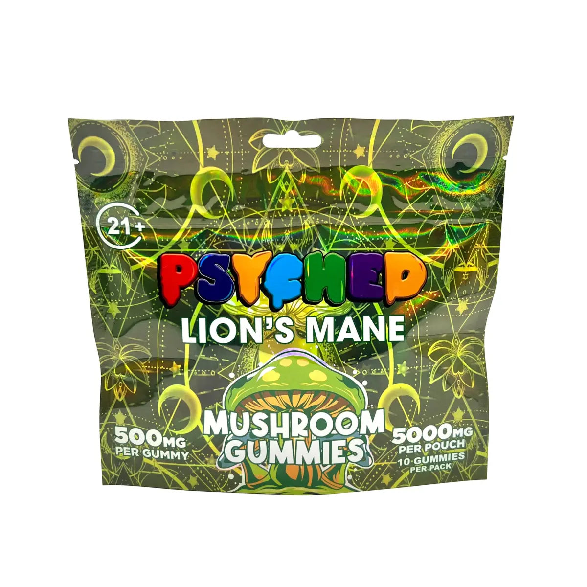 Psyched Mushroom Gummies 5000mg 10/pk - Smoke empire
