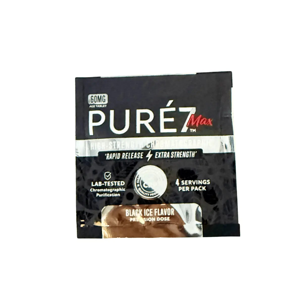 Pure7 Max 7OH Kratom Extract Tablets 60mg - Smoke empire
